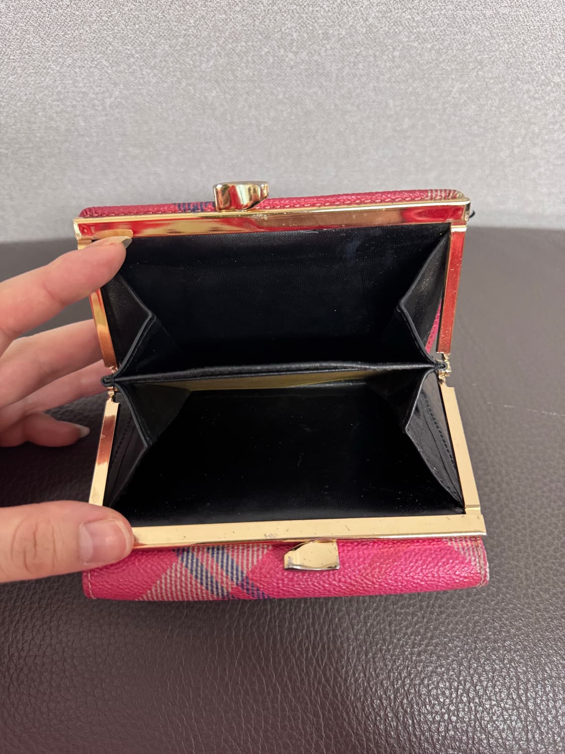 비비안웨스트우드 타탄체크 반지갑 상품이미지3