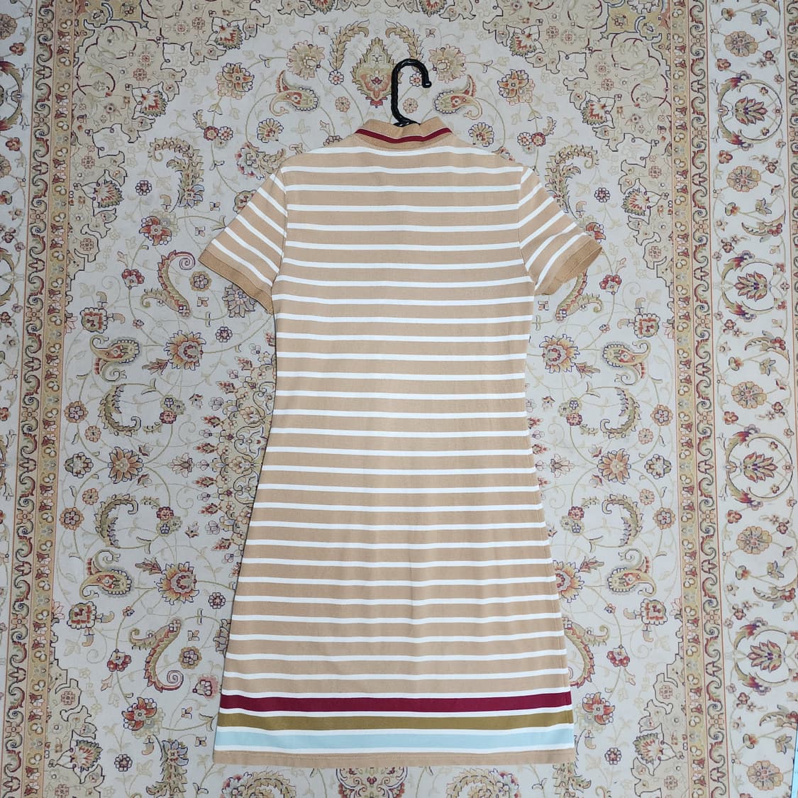 버버리 여성 반팔 카라 원피스 피케원피스 m 상품이미지3