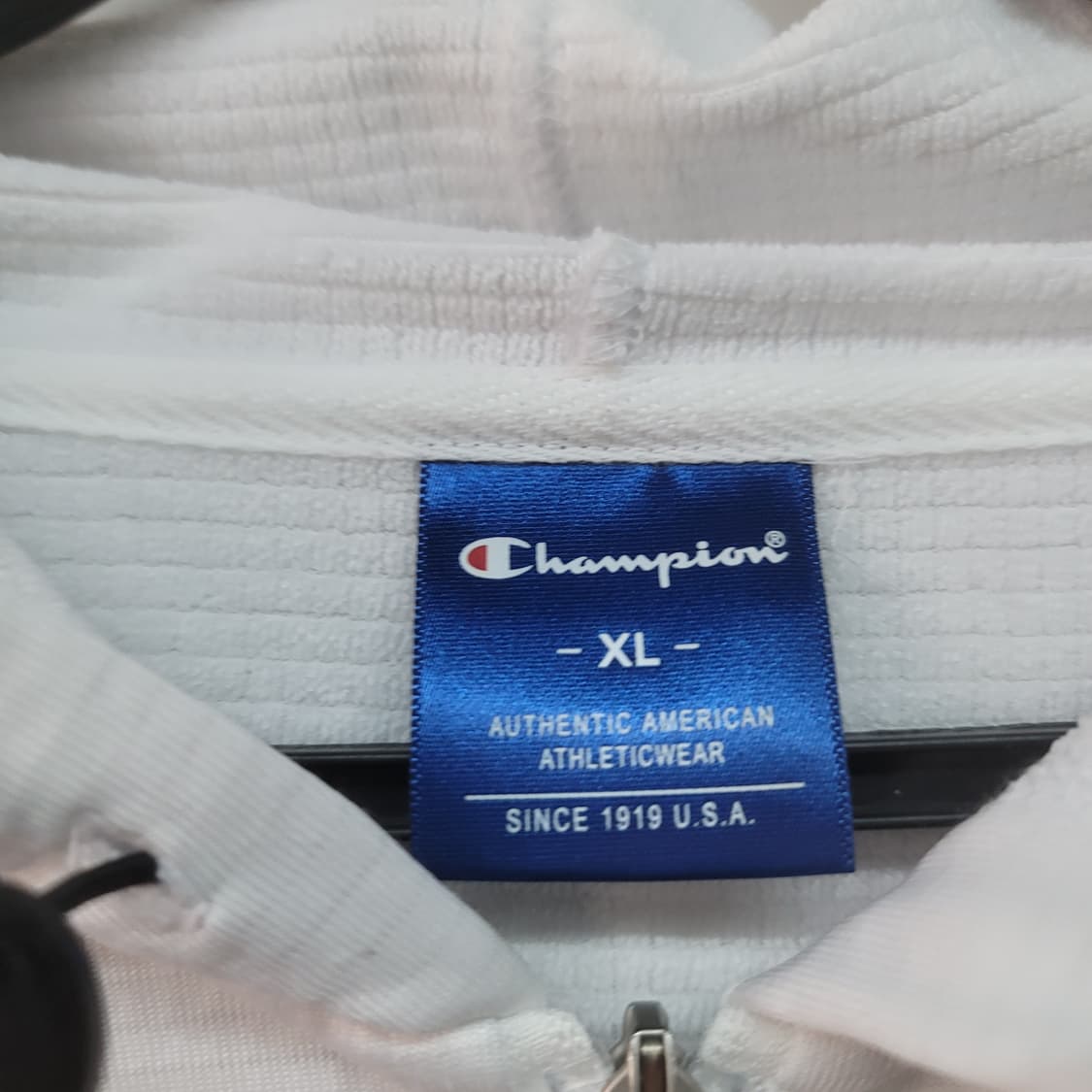챔피온 화이트 후드집업 상품이미지3