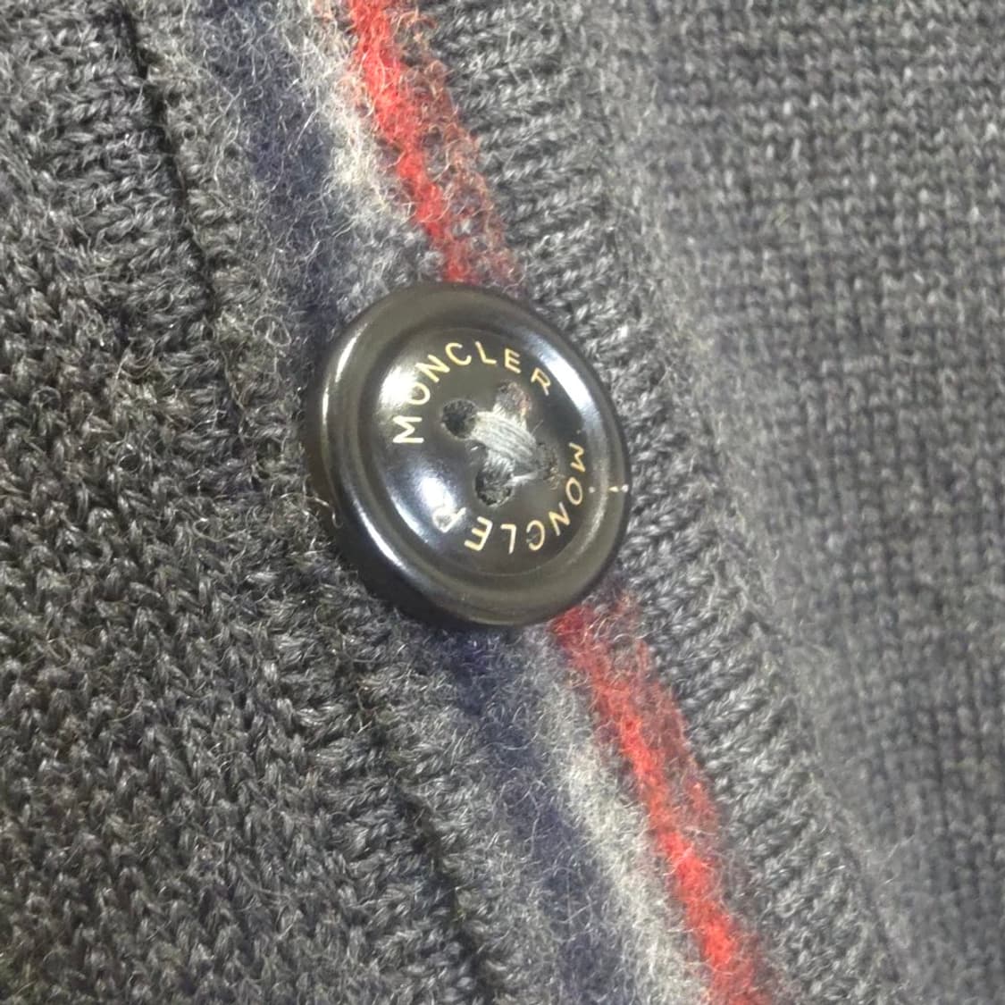 [중고/정품] 몽클레어 로고 패치 울 니트 가디건 상품이미지5