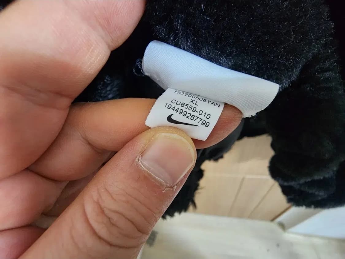 (XL)여성 나이키 빅스우시 밍크퍼 플리스 자켓 상품이미지5