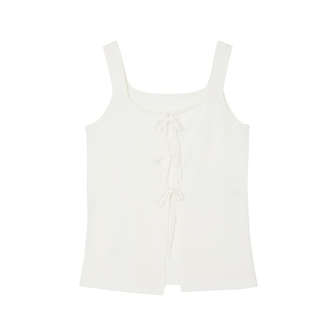 ACOC, 2-wayFlora Tie Vest_Ivory 상품이미지2