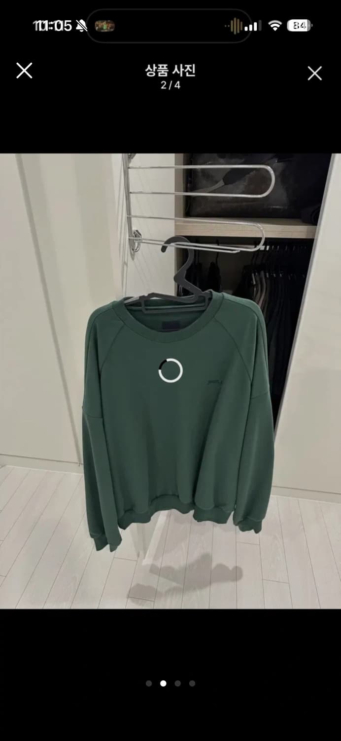 준지 juun.j 맨투맨 새상품 상품이미지2