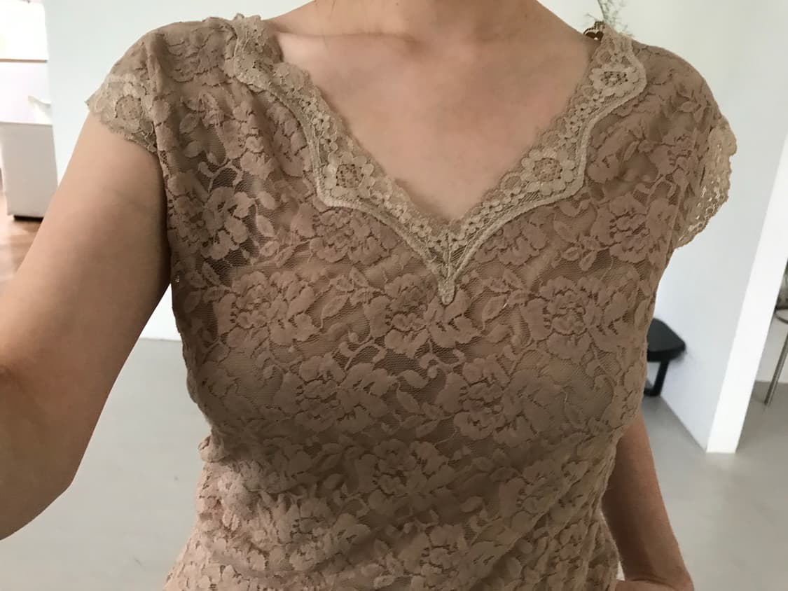 vintage lace sleeveless 상품이미지3