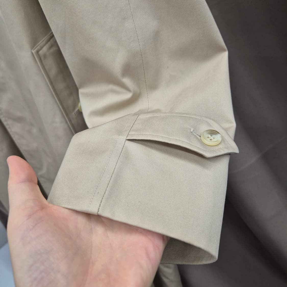 버버리 빈티지 트렌치 코트 52 상품이미지3