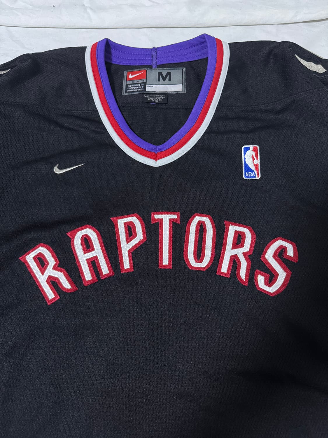 00s 나이키 nba 토론토 랩터스 웜업 져지 상품이미지3