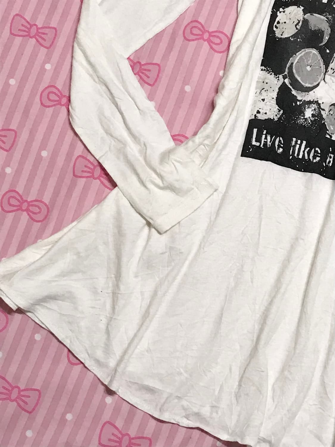 오리엔탈 나비프린팅 A핏 슬리브 상품이미지4