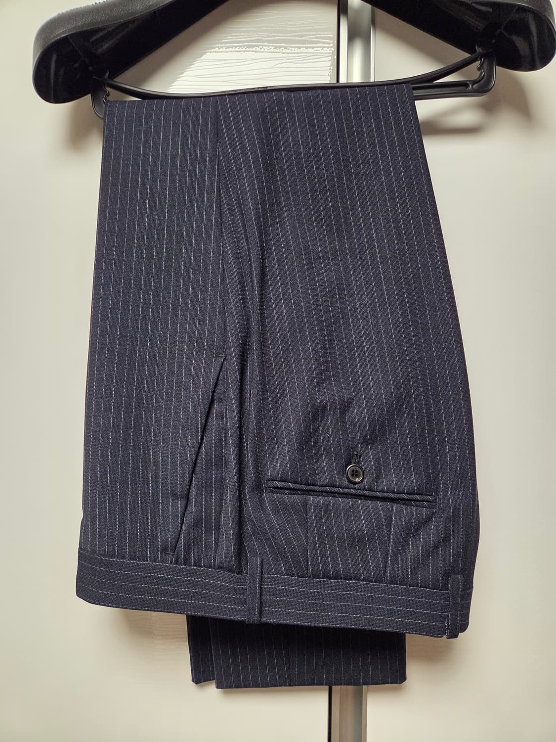 코모도 스퀘어 남성 스트라이프 정장 100 상품이미지7