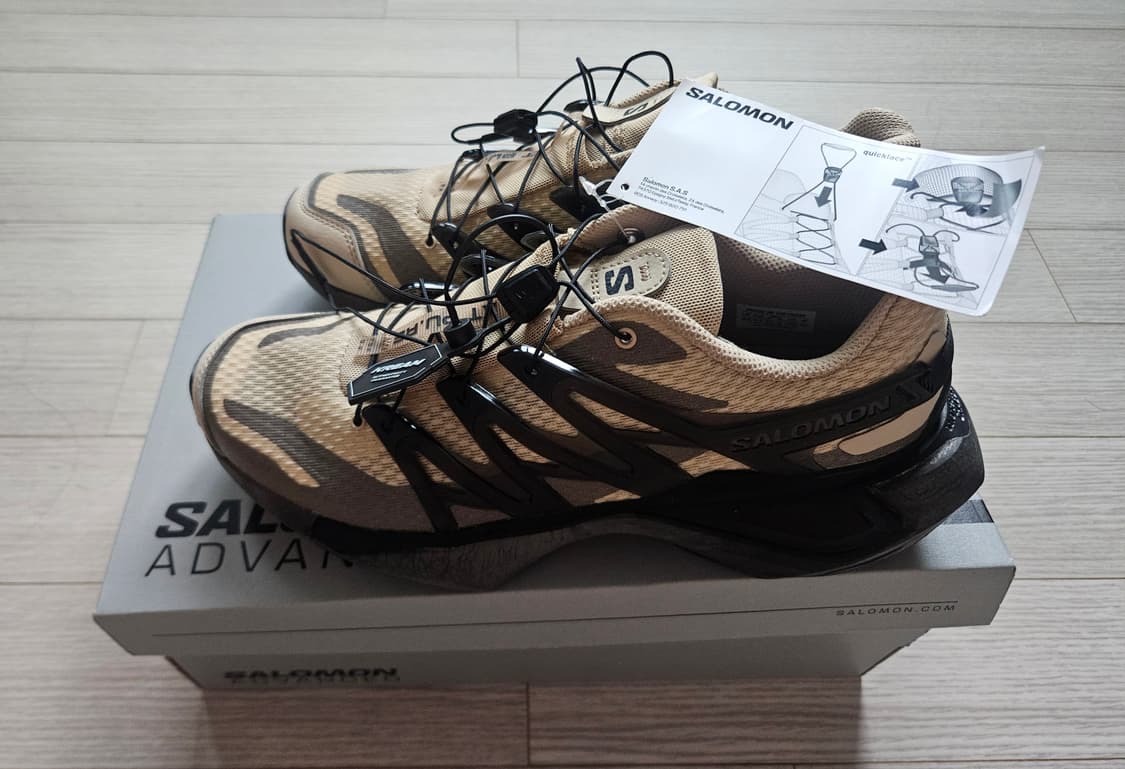 살로몬 pure adv 베이지 270(새제품) 상품이미지2