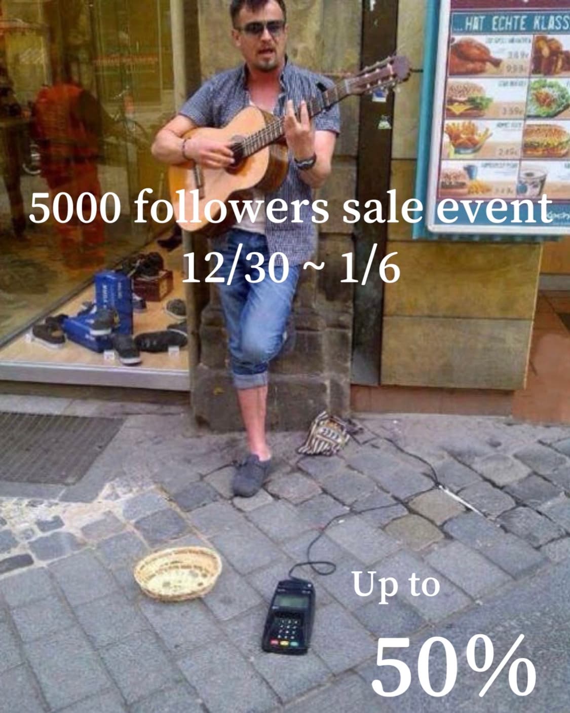 5000 followers sale event 상품이미지1