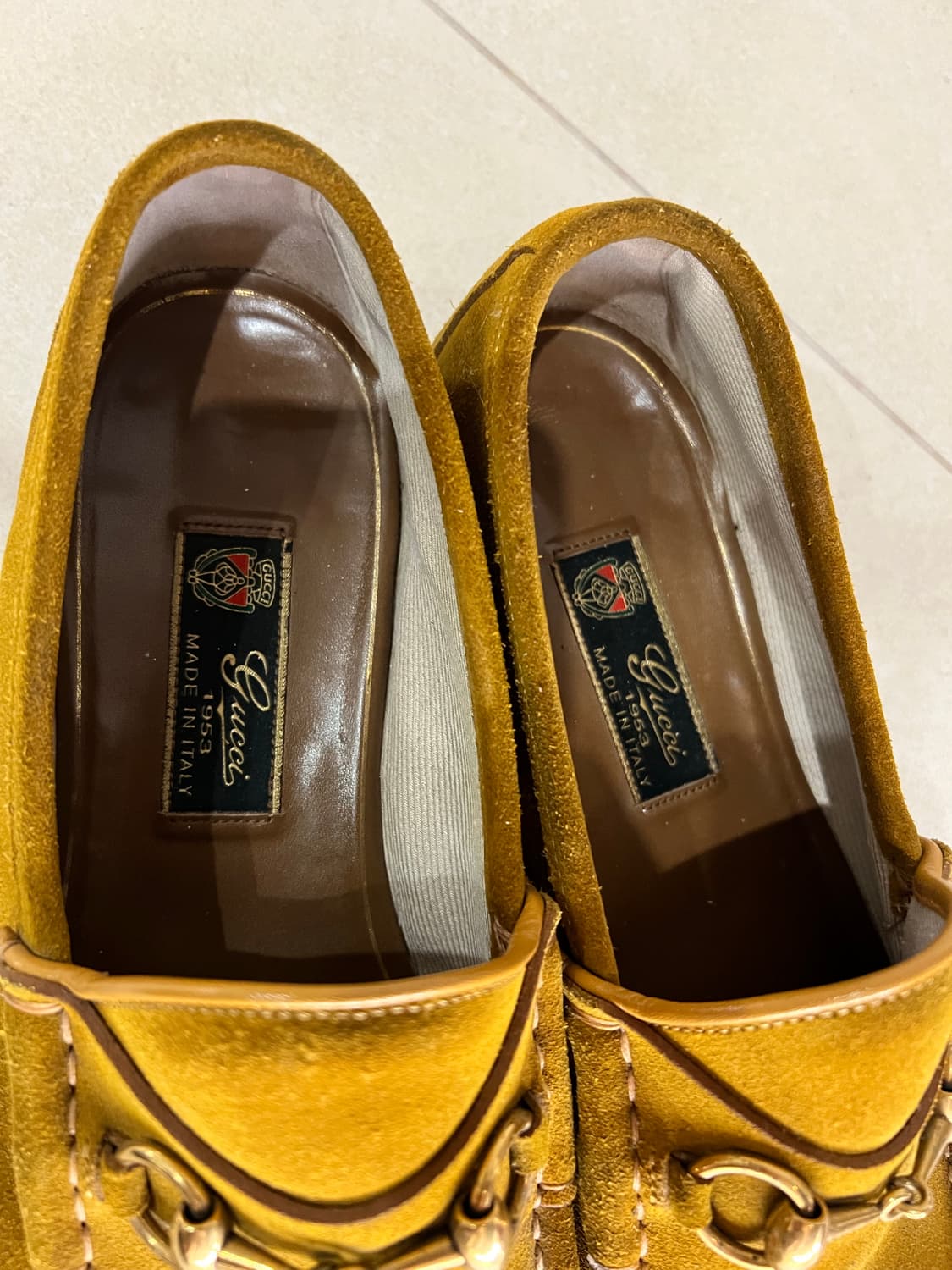 구찌 홀스빗로퍼 머스타드 상품이미지2