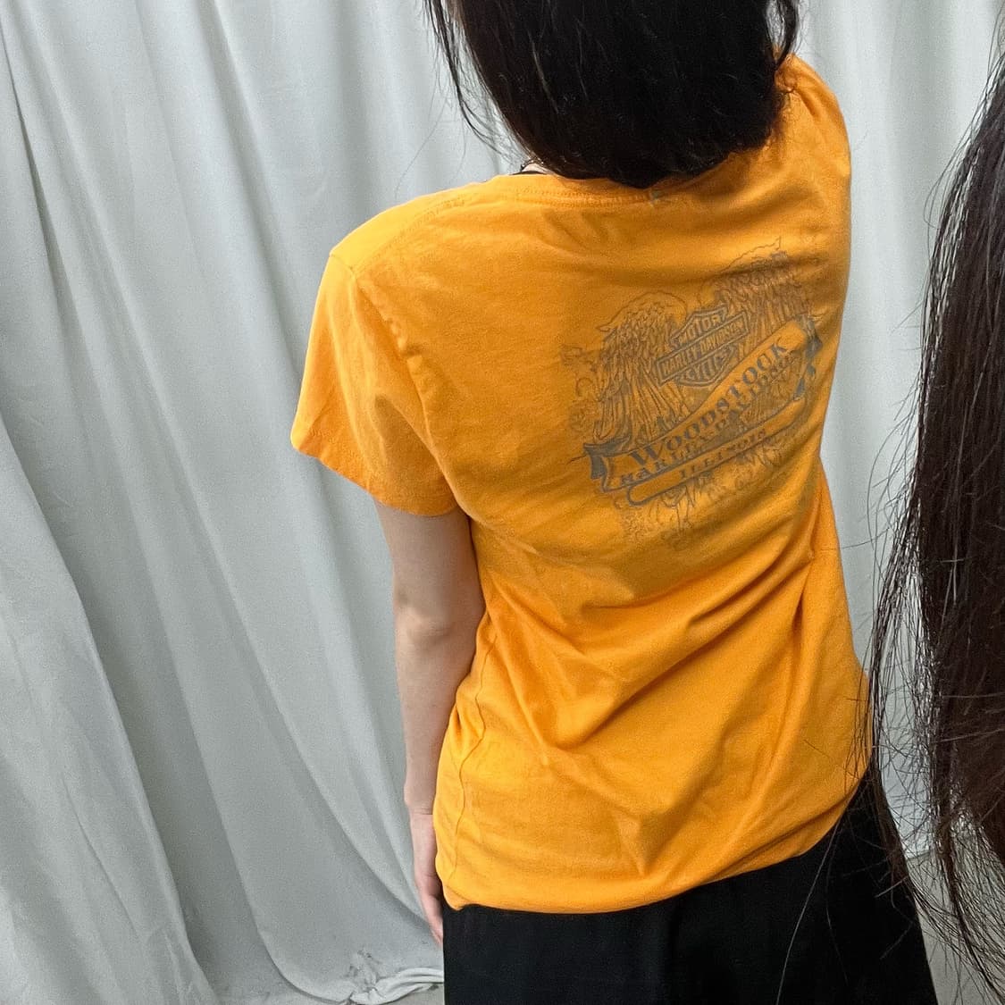 Harley davidson orange T-shirts 상품이미지4