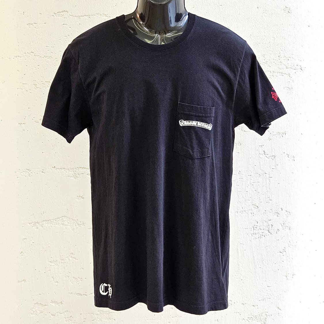 [L] 크롬하츠 USA 반팔 블랙 TNHBCKT0 상품이미지2