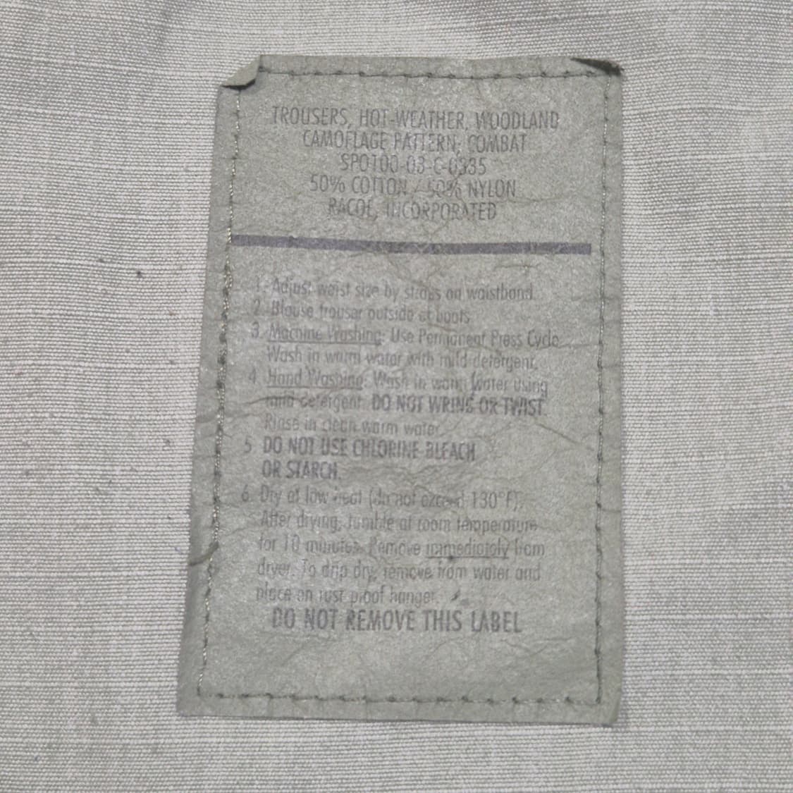 [M]미군 우드랜드 BDU - 670 상품이미지3