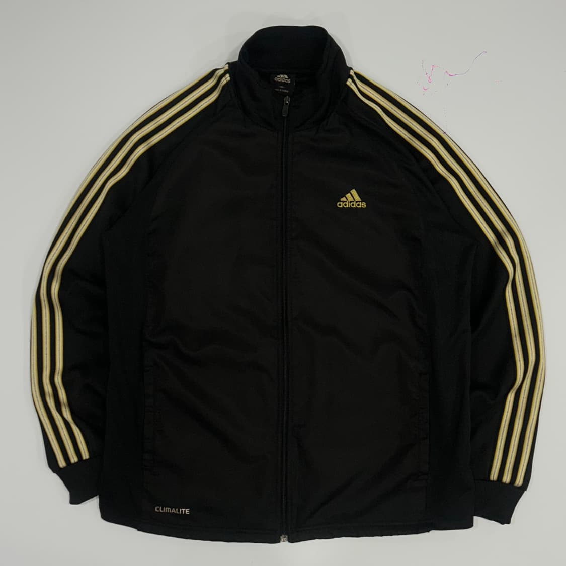 Adidas 아디다스 글리터 골드 블랙 트랙탑 져지  상품이미지3