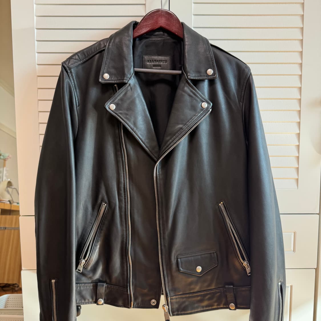 올세인츠 라이더 가죽 자켓 상품이미지1