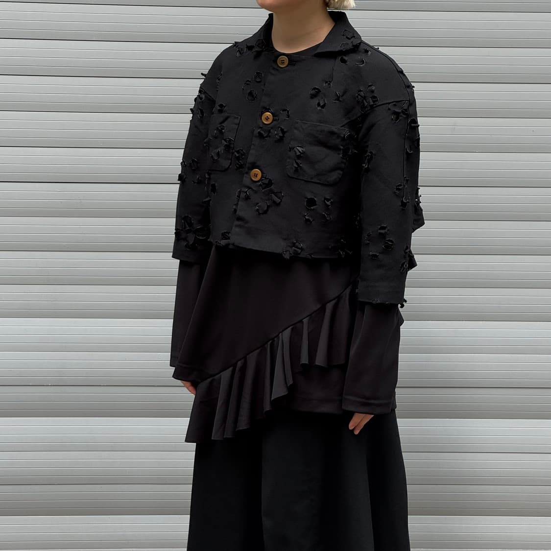 Flower Punching Jacket 상품이미지10