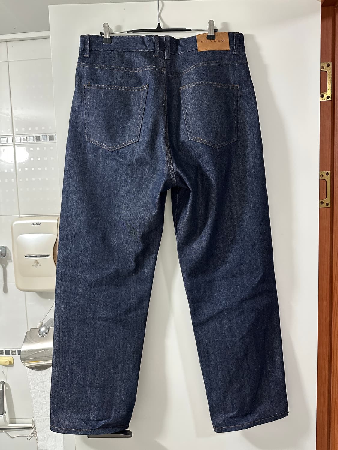 비슬로우 와이드 셀비지 데님 32 상품이미지2