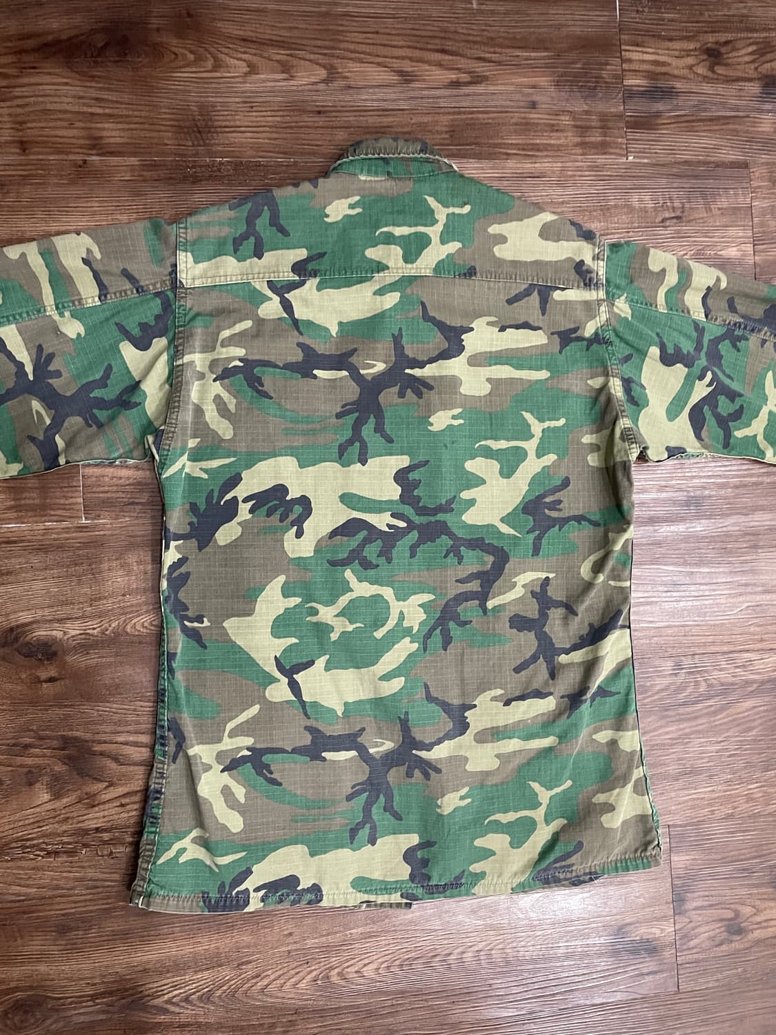 80년산 미군 희귀 RDF ERDL 퍼티그 자켓 SR 상품이미지9