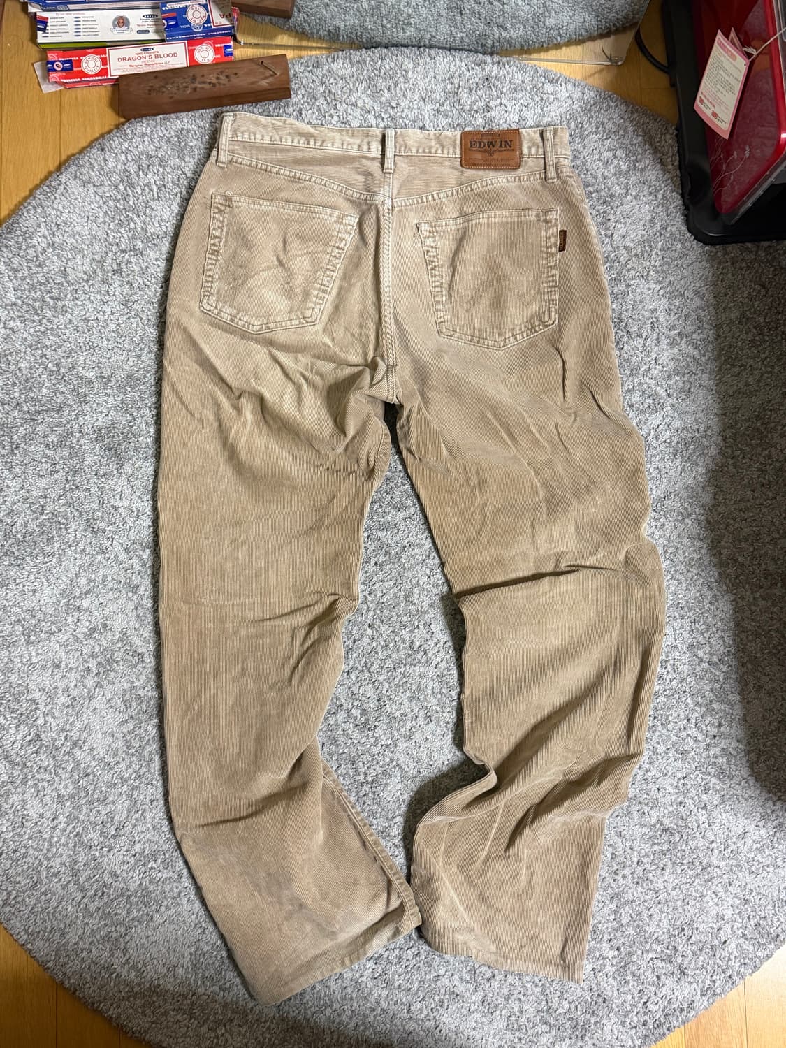 에드윈 베이지 코듀로이 팬츠 상품이미지5