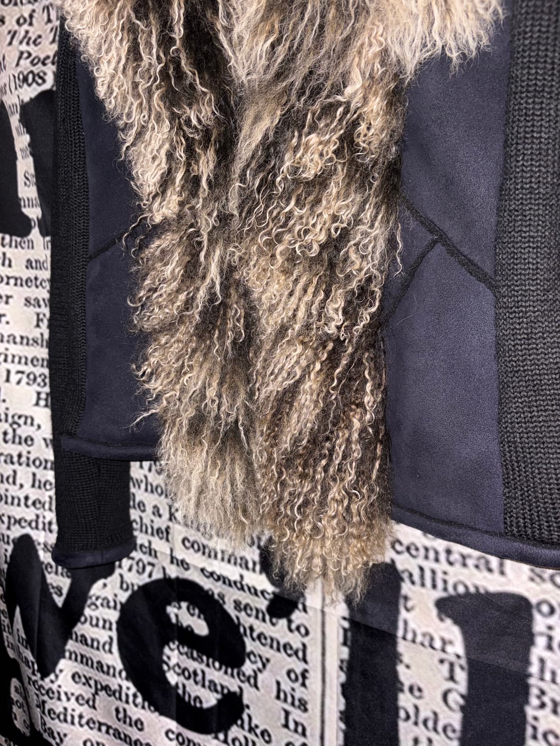 Vkei knit fur jacket 상품이미지3