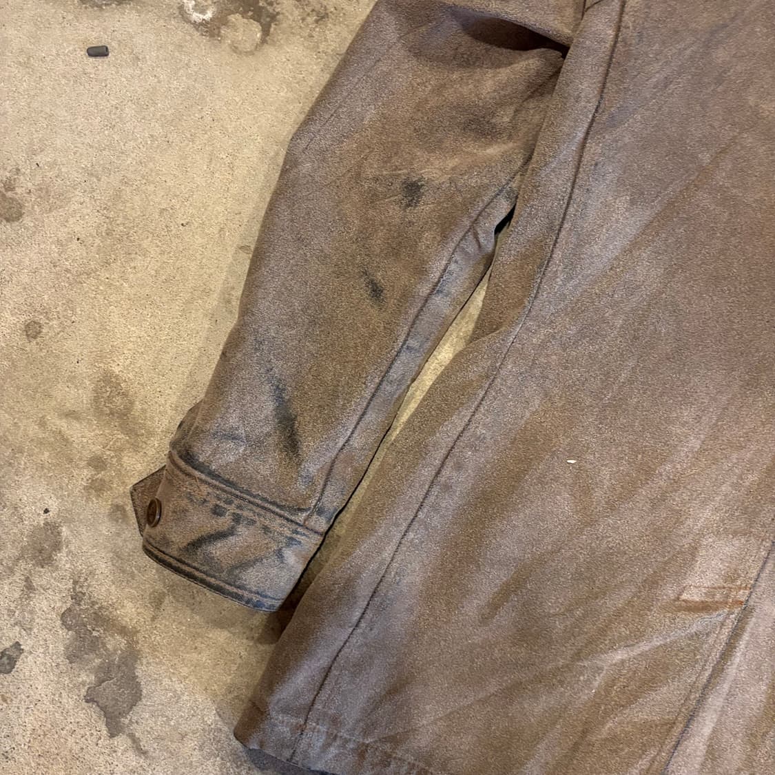 타케오키쿠치 레더 파우더 코팅 자켓 상품이미지8