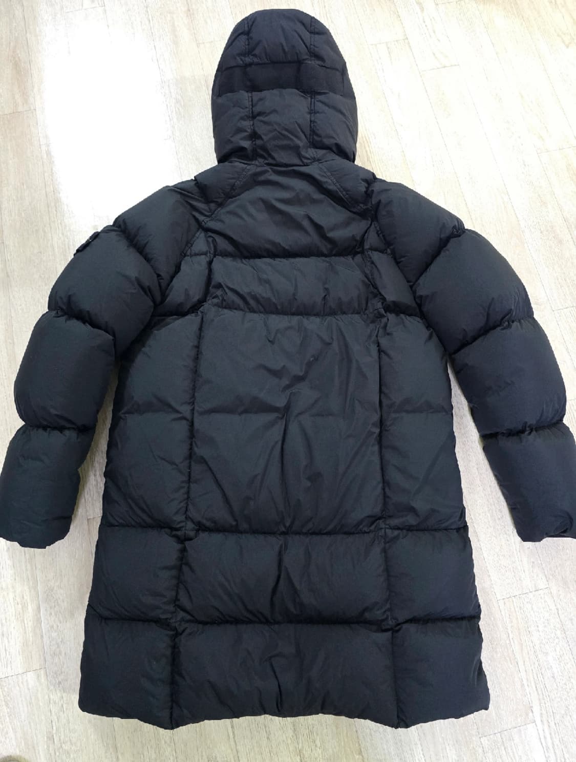 [M] 스톤아일랜드 크링클랩스 롱패딩 후드 집업 자켓 상품이미지2