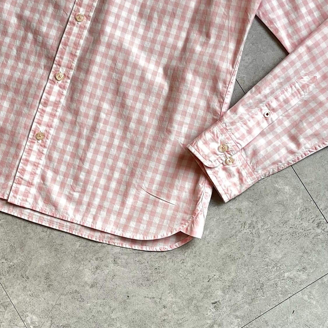 브룩스브라더스 깅엄체크셔츠 상품이미지5