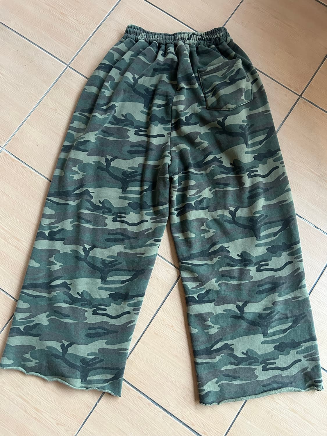 카모 와이드 스웻팬츠 상품이미지6