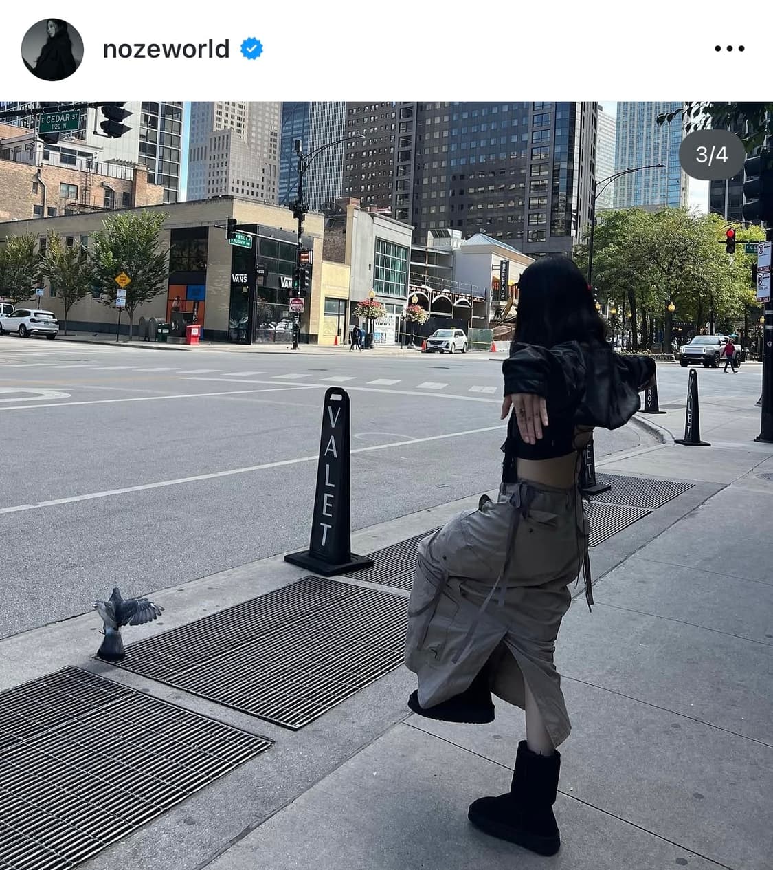 NACHE strap cargo maxi skirt 베이지 팝니다 상품이미지2