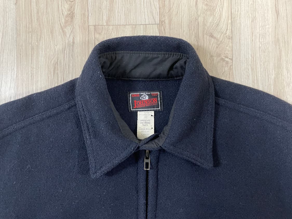 100~105) 70's 존슨울른밀즈 울 매키노 자켓(RRL&LVC&폴로 상품이미지3