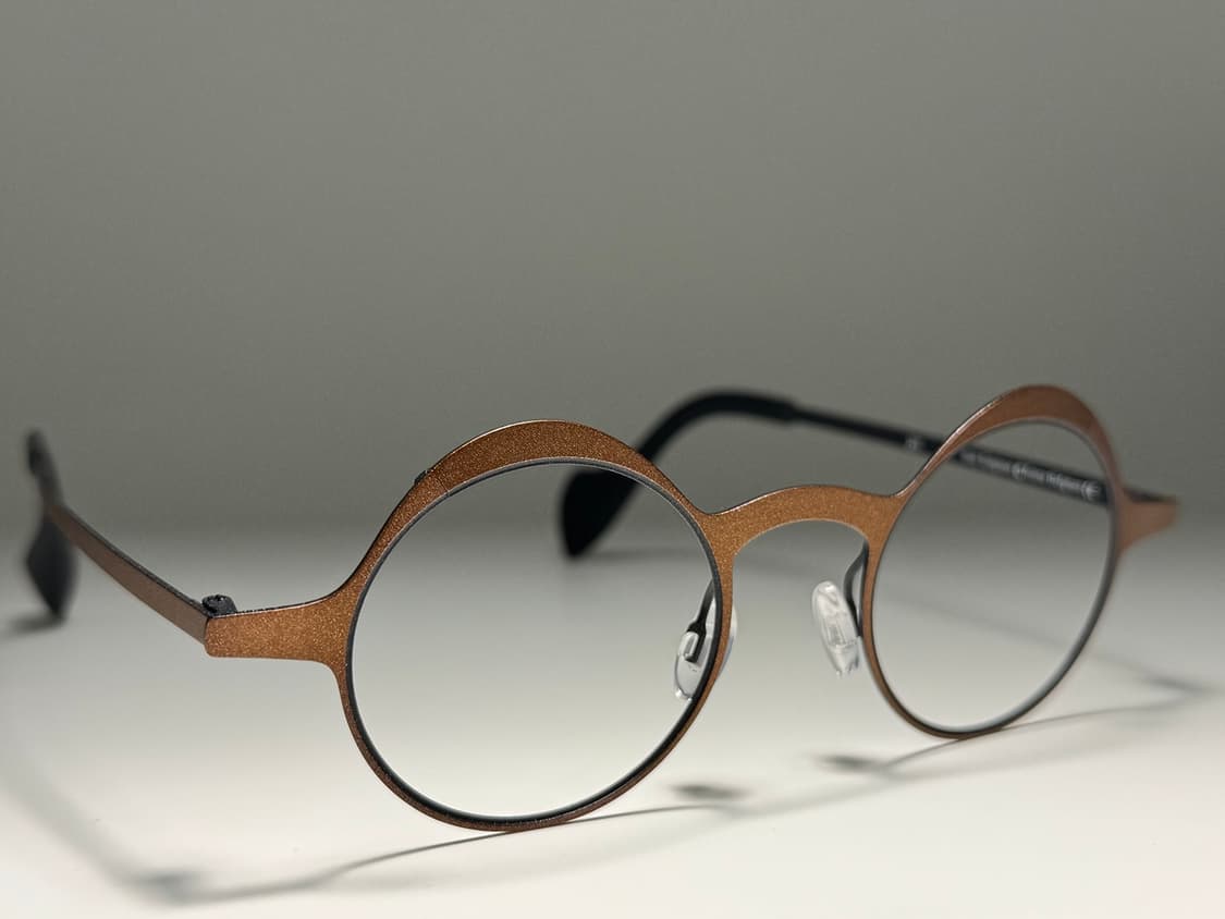 테오 벨기에 티타늄 안경 감독 디자이너 작가 예술가 개그맨 0072 상품이미지3