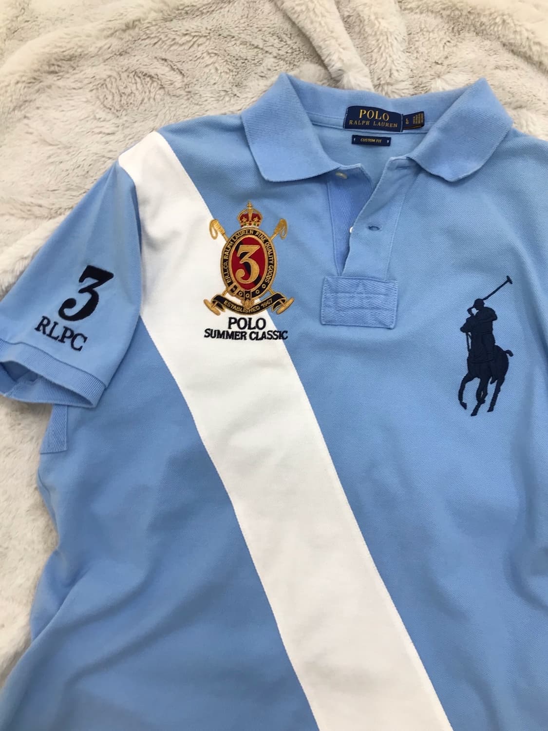 Polo Big Pony PK T-shirt (🩵Rare🩵)  상품이미지9