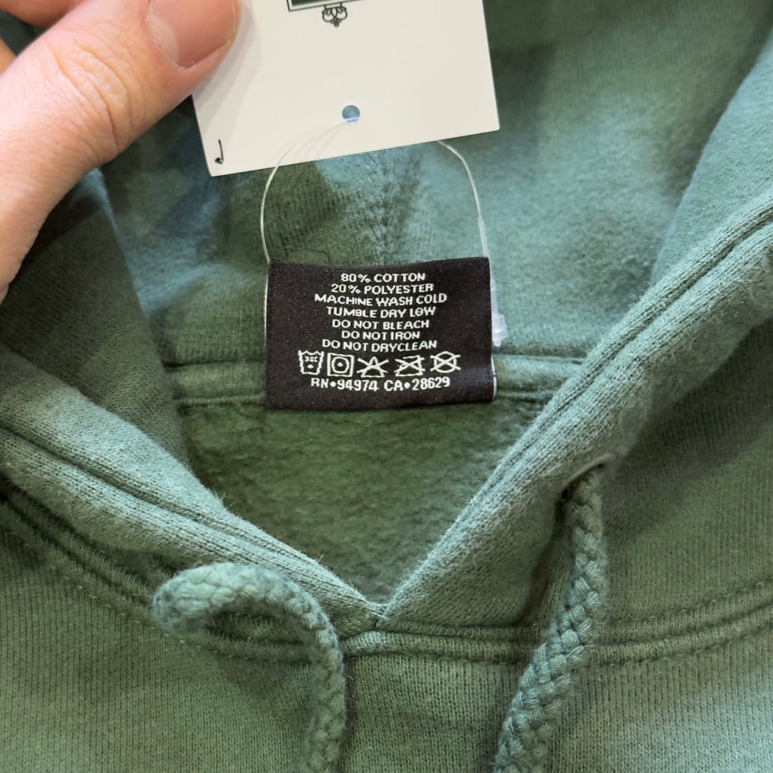 스투시 로고 후드 티셔츠 상품이미지4