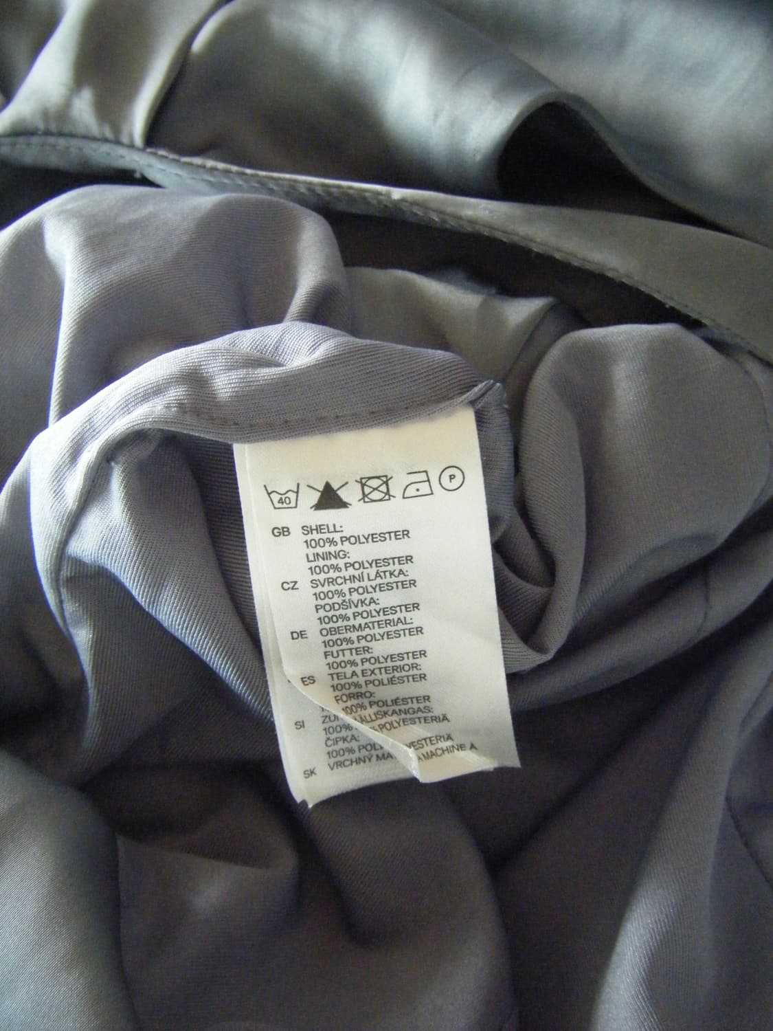 Shiny Pleated Blouse – H&M vintage 상품이미지5