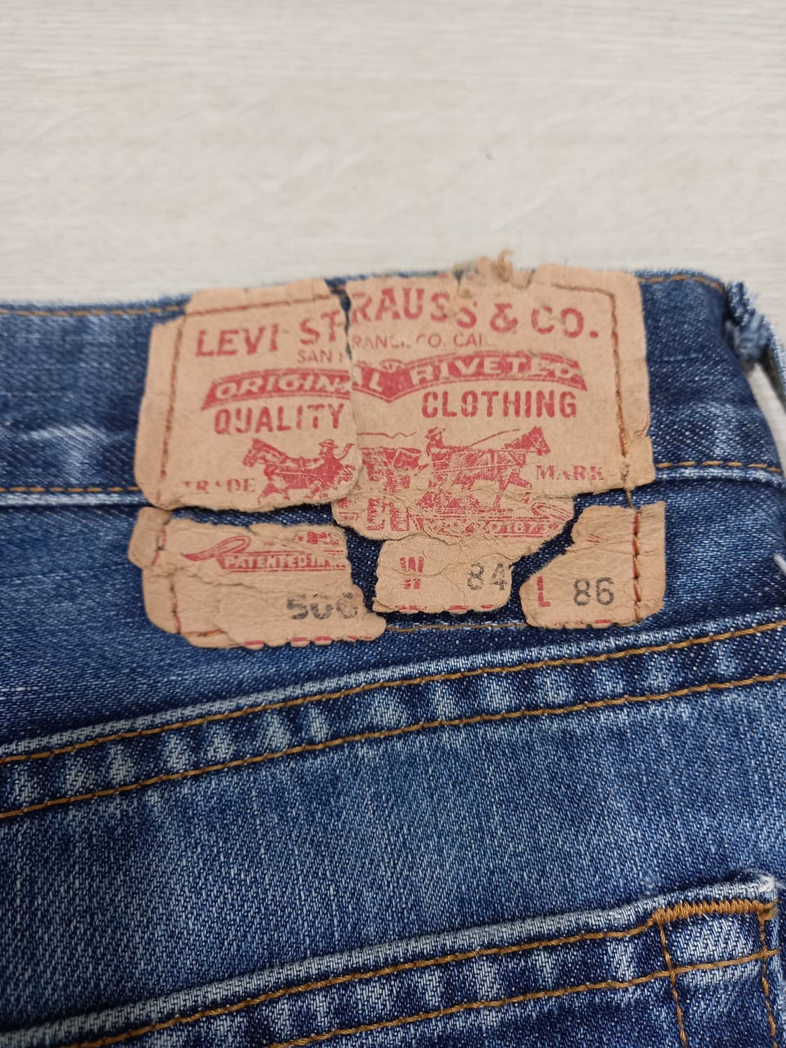 33-34 리바이스506 Kor 일자진 33-423 상품이미지5