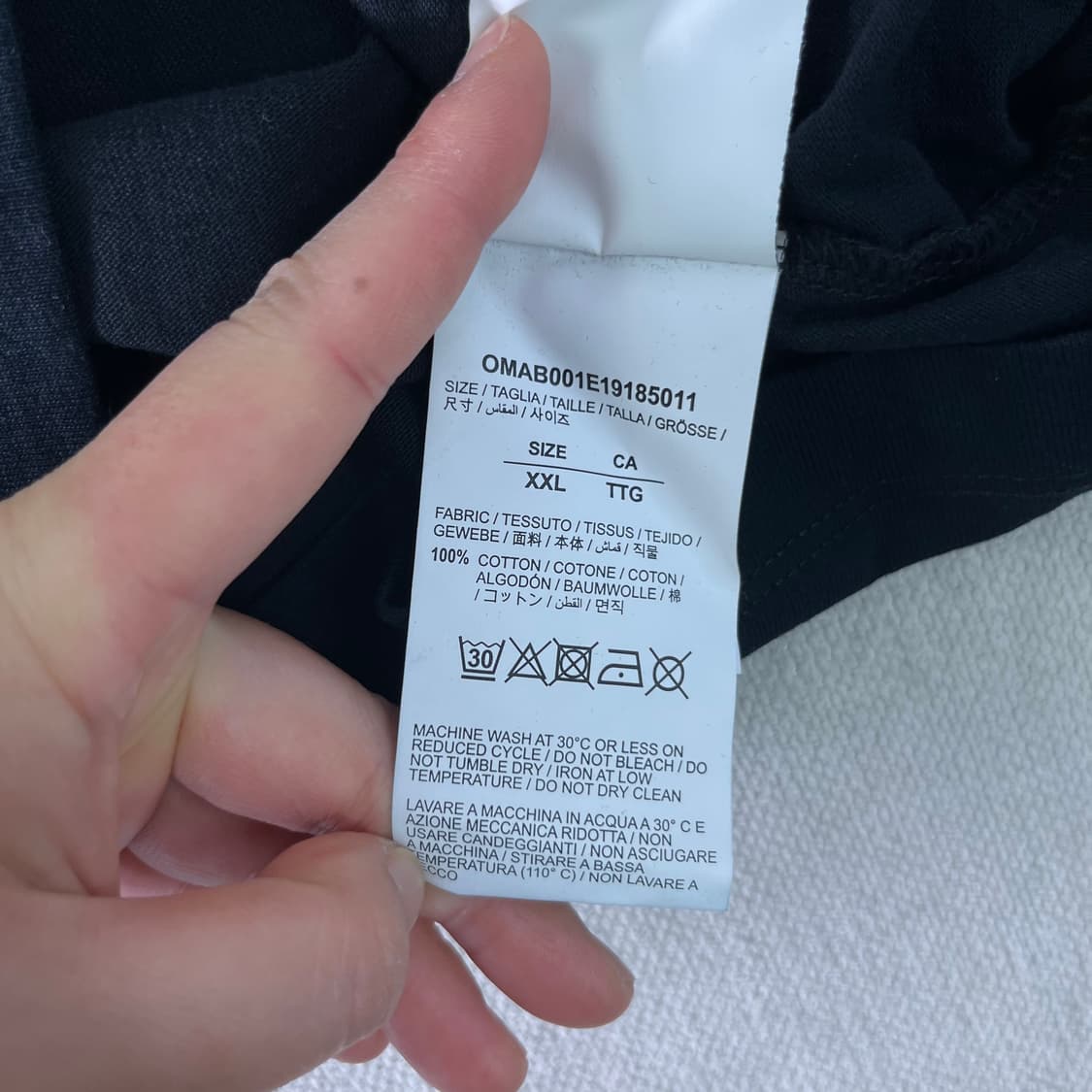 105 오프화이트 랜드카드 롱슬리브 맨투맨 상품이미지6