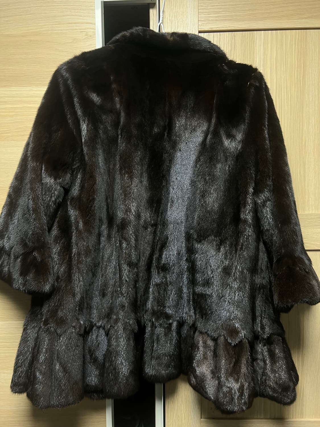 Malubel Sydney 밍크 코트 블랙 S 55 상품이미지5