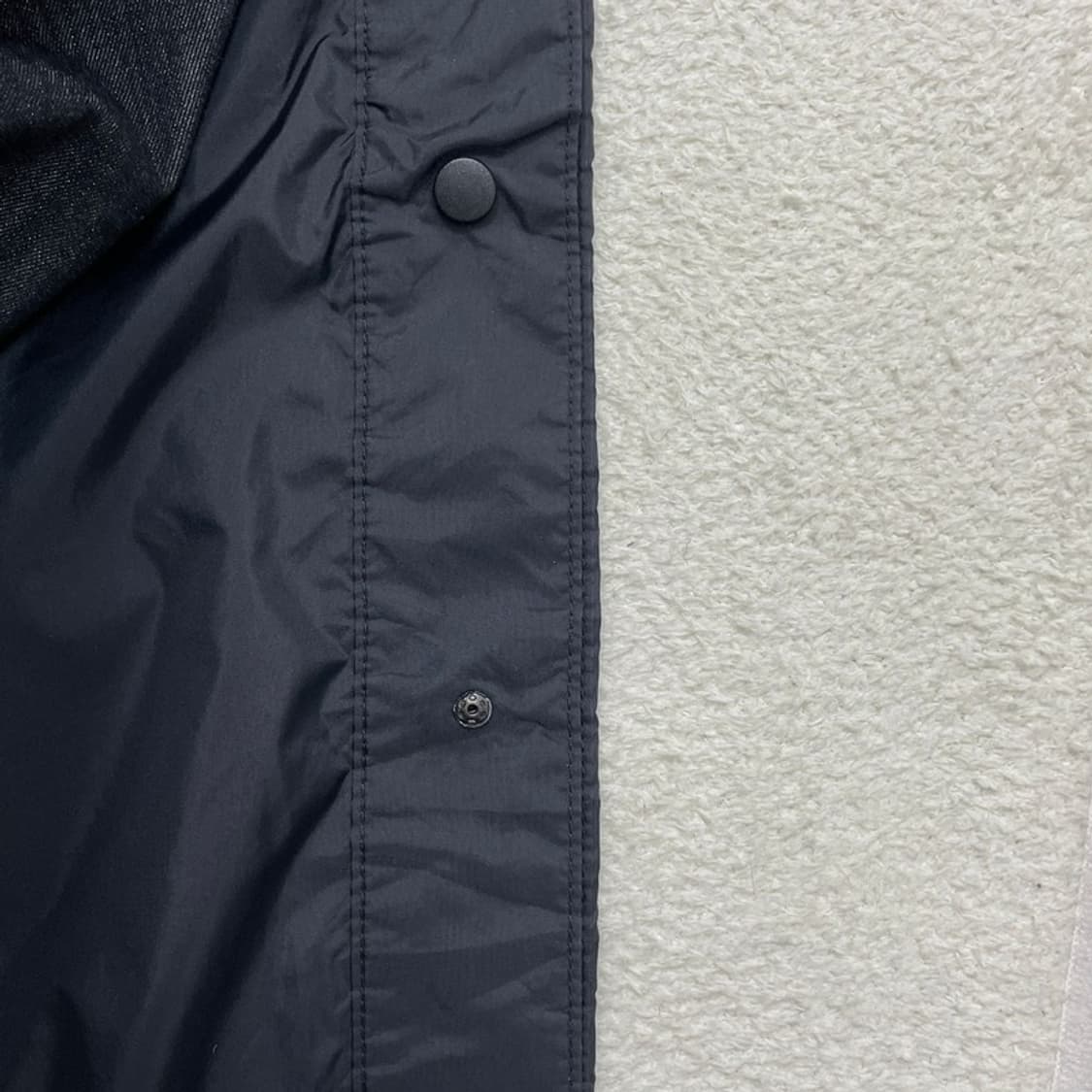 NIKE 나일론 사이드 버튼 트레이닝 팬츠 블랙 XL 상품이미지4