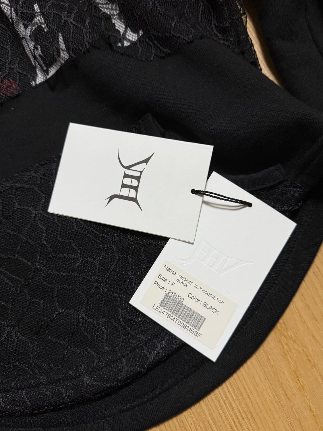 YEEL 매쉬 슬릿 후디탑 상품이미지2