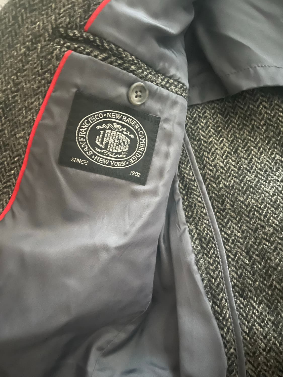 해리스트위드자켓 제이프레스 상품이미지3