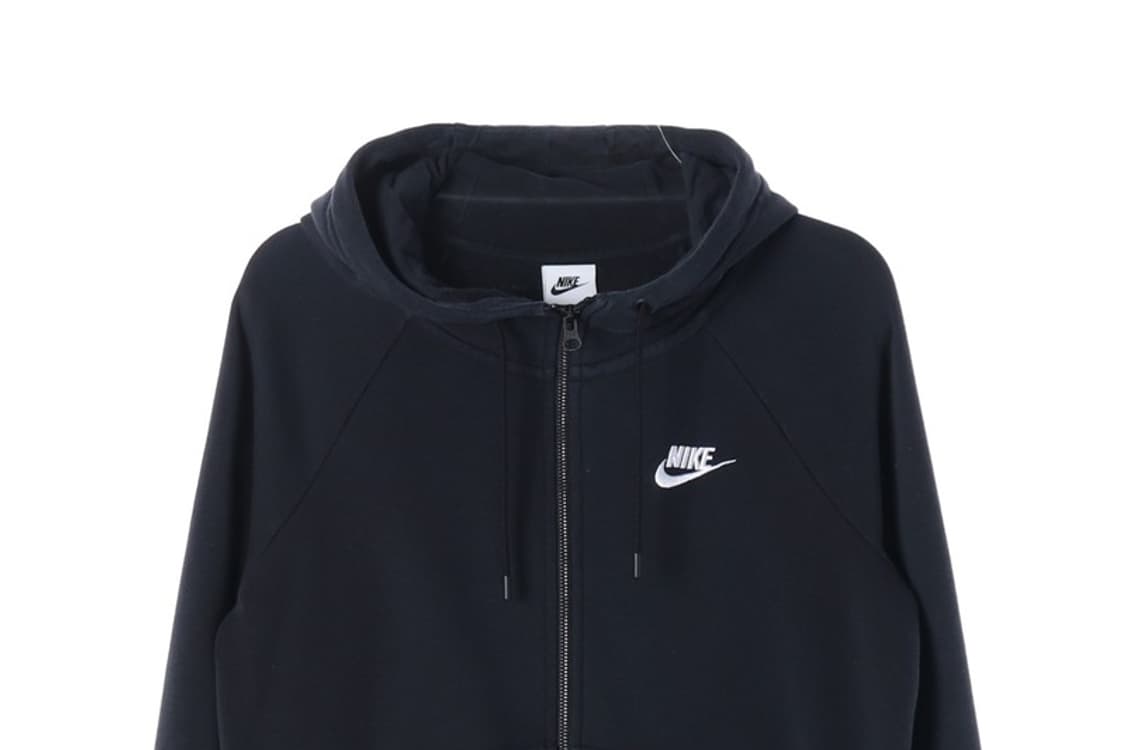 나이키 스우시 에센셜 플리스 후드 집업 M 상품이미지3