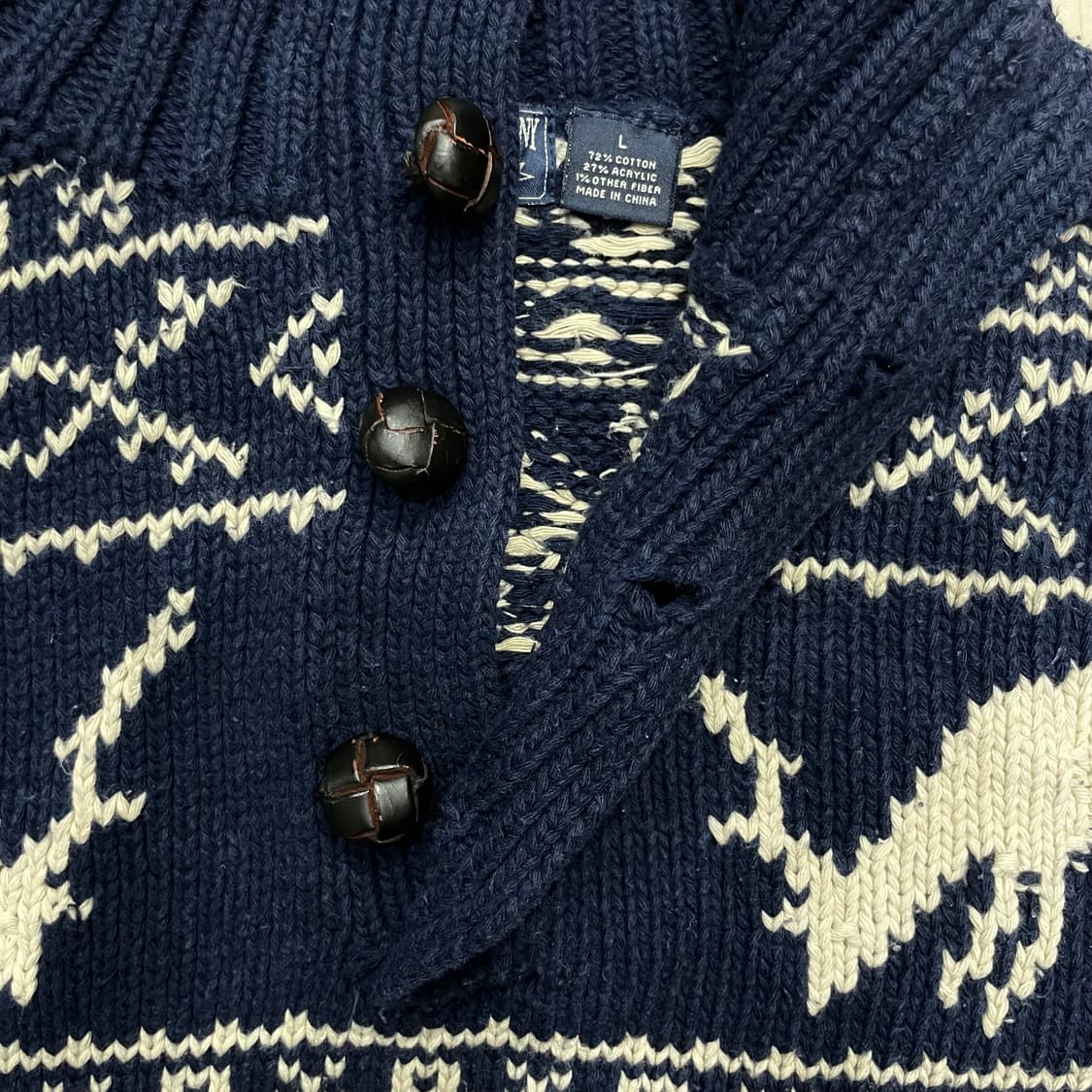 90-00‘s 폴로진스 풀오버 스웨터 상품이미지4