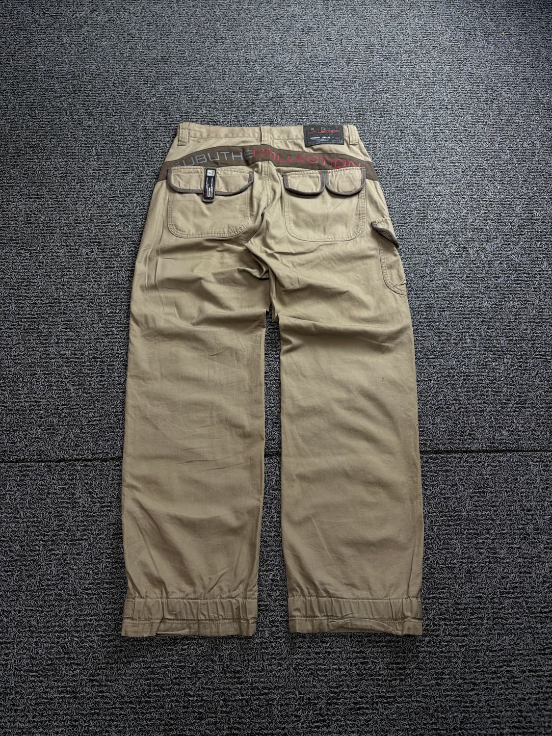 00s 후부 y2k 올드스쿨 카고 퍼티그 팬츠 1459 상품이미지5
