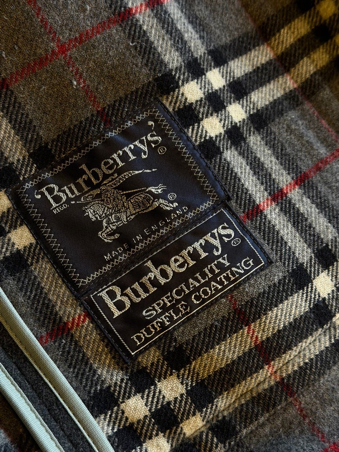 버버리 헤비멜톤울 코트 105 상품이미지5