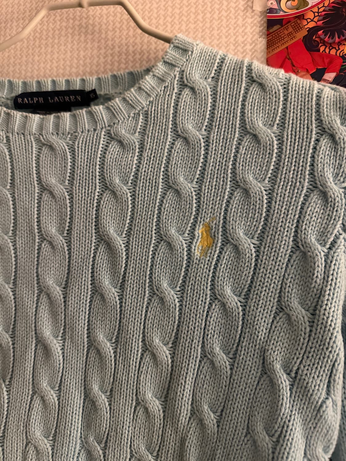 폴로랄프로렌 로고 코튼 니트 상품이미지3