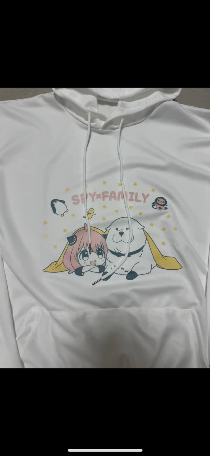 스파이x패밀리 후드집업 티셔츠 상품이미지2