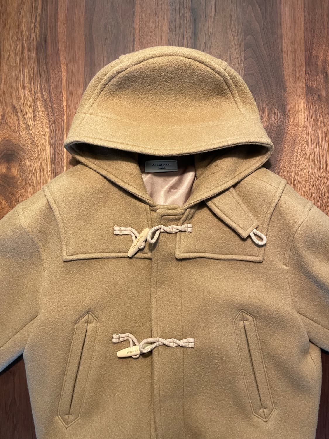 애프터프레이 더플코트 카멜 상품이미지2