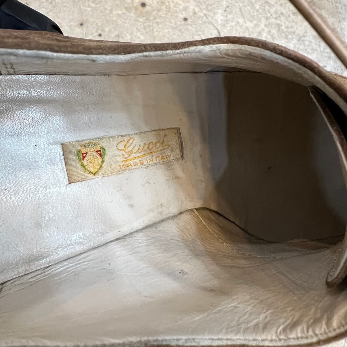 Vintage gucci 부티 슈즈 상품이미지8