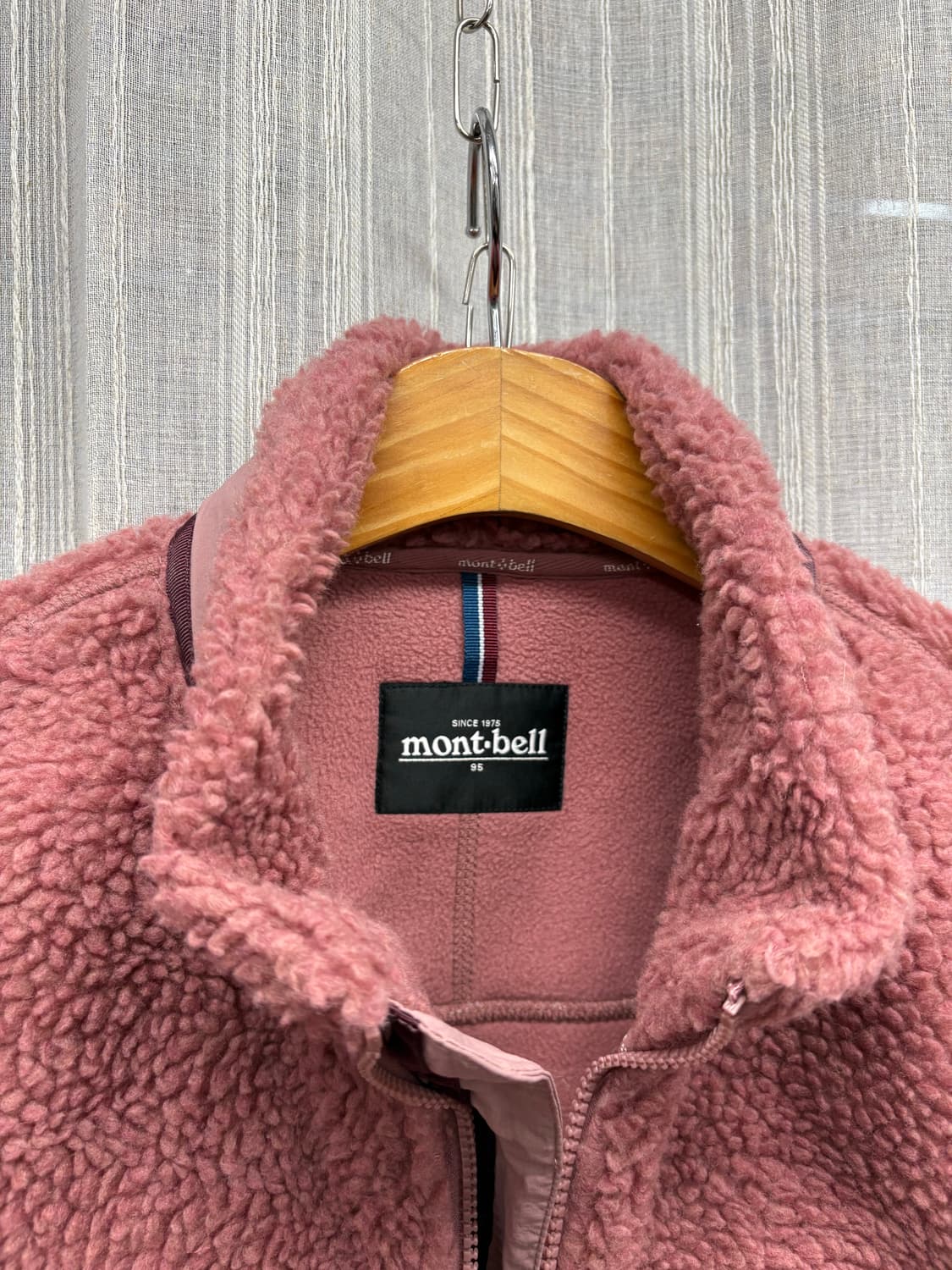 몽벨 인디핑크 양털 플리스 후리스 자켓 상품이미지6